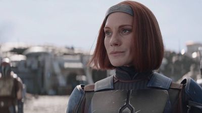 Bo-Katan actor Katee Sackhoff plays coy about whether or not her Star Wars character is in The Mandalorian and Grogu, but assures fans they haven't seen the last of her