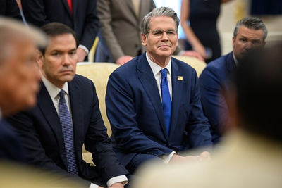 The President Wants You Right Away' — Bessent Vanishes Mid-Interview, Returns Visibly Tense as Iran Crisis Deepens