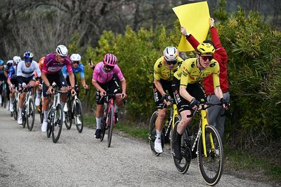 'Not the smartest thing to do' –Wout van Aert rues another missed opportunity at Tirreno-Adriatico