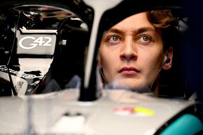 George Russell explains eye-catching Chinese Grand Prix helmet design