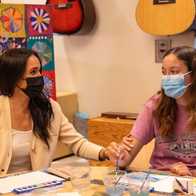 Meghan Markle’s “Special Moment” At LA Children’s Hospital