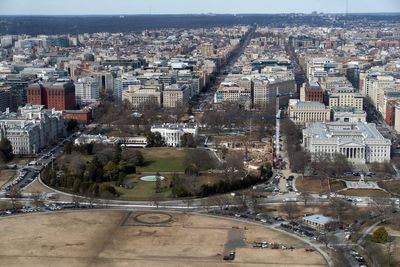 The White House wants to build an underground center to provide security screening for visitors