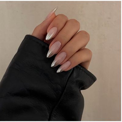 16 Silver Nail Designs For the Shiniest Manicure You've Ever Seen