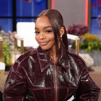 Marsai Martin Brings Spring's Biggest Haircut Trend to the Essence Red Carpet