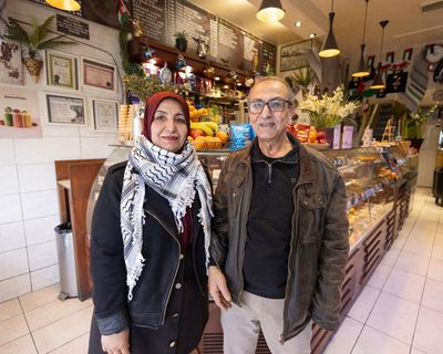 A corner of north London where food has become a battleground in the Israel-Gaza war