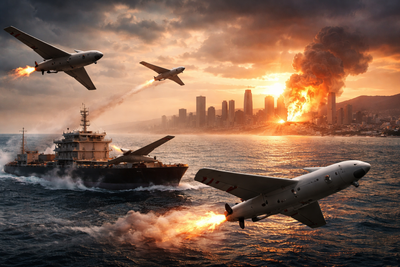 'Surprise attack': Can Iran hit California with kamikaze drones?