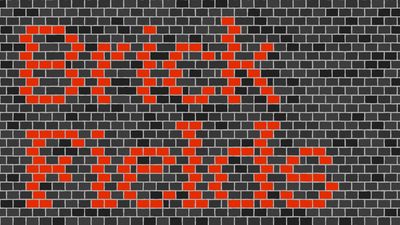 This typographer is inspired by circuit boards, a weathered stone and brick lettering