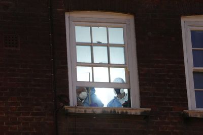 Two-week-old baby dead after falling from London building