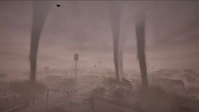 An eight-player horror friendslop replaced monsters with a tornado and it might actually be a good game