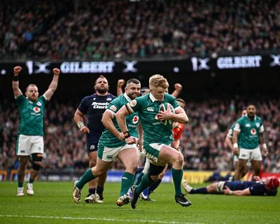 Townsend endures familiar script with Ireland’s green energy overpowering Scotland
