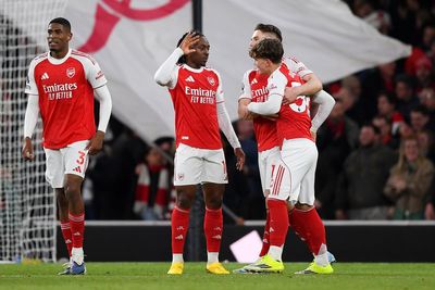 Arsenal 2-0 Everton: Viktor Gyokeres and Max Dowman strike late as Gunners go ten clear