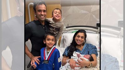 ‘Illegal alien Indian Hindu family’: Row after Vivek Ramaswamy introduces newborn Savithri in campaign video