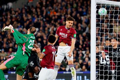 Mavropanos earns vital draw for West Ham to hurt Manchester City title hopes