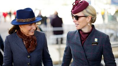 Is there a new Fab Four in town? Carole Middleton's moments with Zara, Mike and Princess Anne at Cheltenham might surprise you