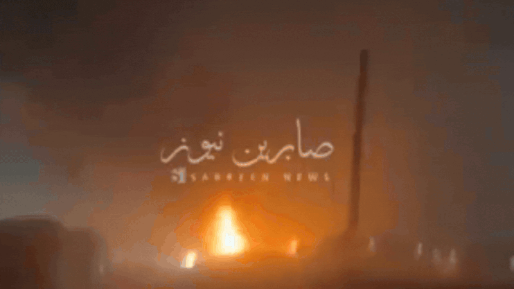 Watch: Fire breaks out at Lanaz refinery in Iraq's Erbil after drone strike