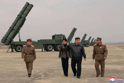 Kim Jong Un, daughter oversee test of North Korea's 'deadly yet attractive' rocket launchers