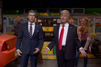 Trump and Hegseth admit downsides of Iran war in brutal cold open for Harry Styles-hosted SNL