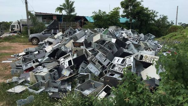 Thailand seizes 284 tonnes of illegal e-waste and prepares to ship it back to US