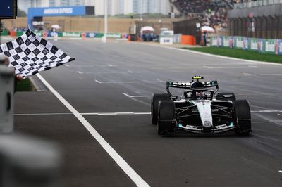 F1 Chinese GP: Kimi Antonelli takes maiden win as Lewis Hamilton scores first Ferrari podium