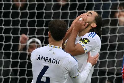 Crystal Palace 0-0 Leeds: Calvert-Lewin misses penalty as Eagles fail to break down ten men