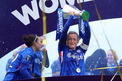 Chelsea retain Women’s League Cup as Lauren James and Aggie Beever-Jones sink Man United