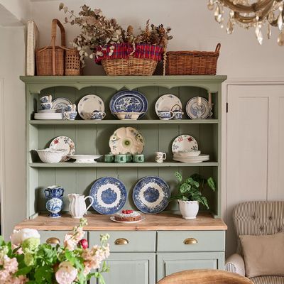 This traditional kitchen storage unit is making a comeback in 2026 – it's a timeless way to store glassware and crockery