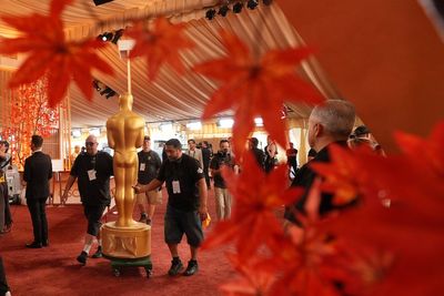 Oscars stars ready for their big fashion moment as red carpet opens