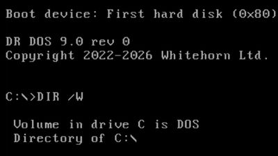 ‘Clean-room reimplementation’ of DR-DOS hits early beta, modernizing the operating system 38 years after its debut — runs Doom, Warcraft, SimCity, and other period-appropriate titles