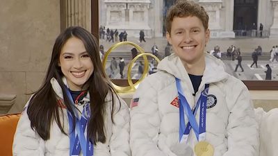 'It's Not Every Day You Wake Up To A Text From Snoop.' The 'Beautiful' (And Unexpected) Olympic Moment Evan Bates And Madison Chock Got To Experience