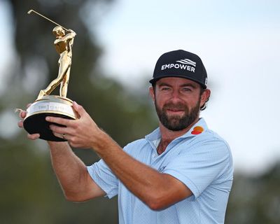 Cameron Young holds off Matt Fitzpatrick on final hole to win Players Championship