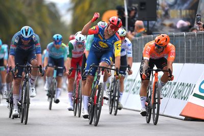 Jonathan Milan wins 'painful' third Tirreno Adriatico stage 7 as Isaac del Toro takes general classification title