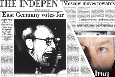 This Week in History: Mafia mozzarella, war in Iraq and a united Germany