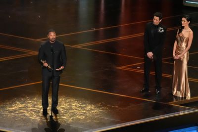 Michael B Jordan pays tribute to other black winners in emotional Oscar speech