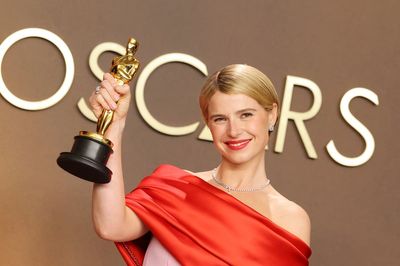 Jessie Buckley makes Oscars history as she becomes first Irish best actress winner