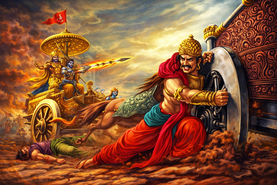 What If Krishna Became Karna’s Charioteer?