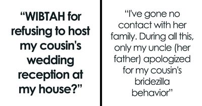 Woman Agrees To Host Cousin’s Wedding At Her Home, Pulls The Plug After Bridezilla Shows Her True Colors