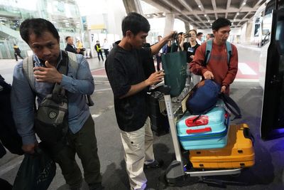 Thai sailors return home after ship was attacked in Strait of Hormuz