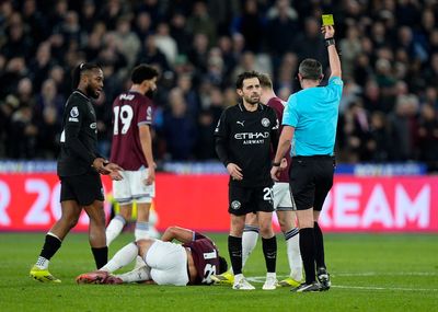 Man City star at risk of suspension for Arsenal title clash