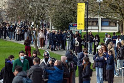 Students queue in ‘Covid-esque’ scenes after two die in meningitis outbreak