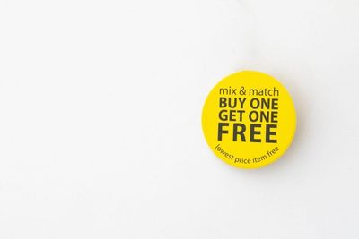 Buy One Get One Deals Are Not Always the Lowest Price