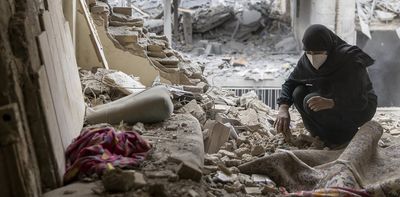 In war-torn Iran, air pollution from burning oil depots and bombed buildings unleashes invisible health threats