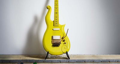 “It’s weirdly heavy, which you wouldn’t necessarily expect from its diminutive size”: Up close and personal with Prince’s $635,000 Yellow Cloud guitar