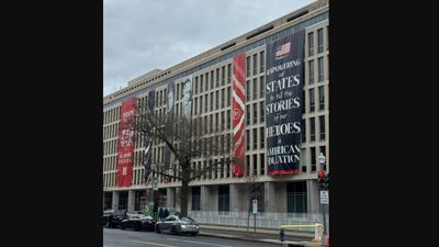 Charlie Kirk Banner Removed From Department of Education Building Washington, DC Amid Backlash
