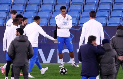 Real Madrid get double injury boost as stars train before Man City second-leg