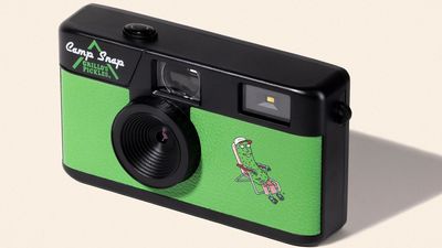 This compact camera is so obsessed with pickles, it even makes a crunch sound when you press the shutter button