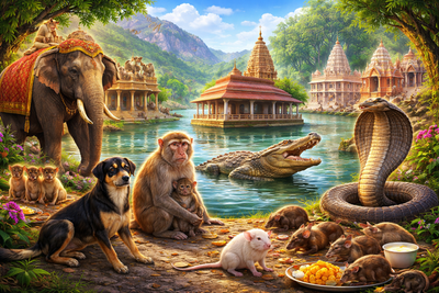 6 Sacred Animals in Hinduism That People Fear as Much as They Worship