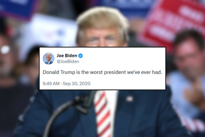 Biden's 2020 Tweet Calling Trump 'Worst President Ever' Goes Viral Again as Iran War Rages