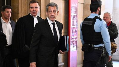 Former French president Sarkozy back in court over Libyan funding scandal