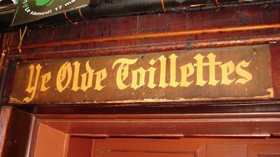 A bathroom interior has been stunning the internet with a bizarre collection that needs to be seen to be believed