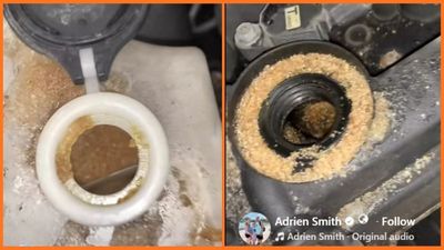 A car got towed to a dealership and the mechanic who popped the hood found evidence that someone was out for revenge